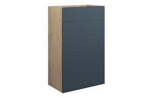 Eden 500mm Standard WC Unit - Matt Arley Blue (Oak Cab)